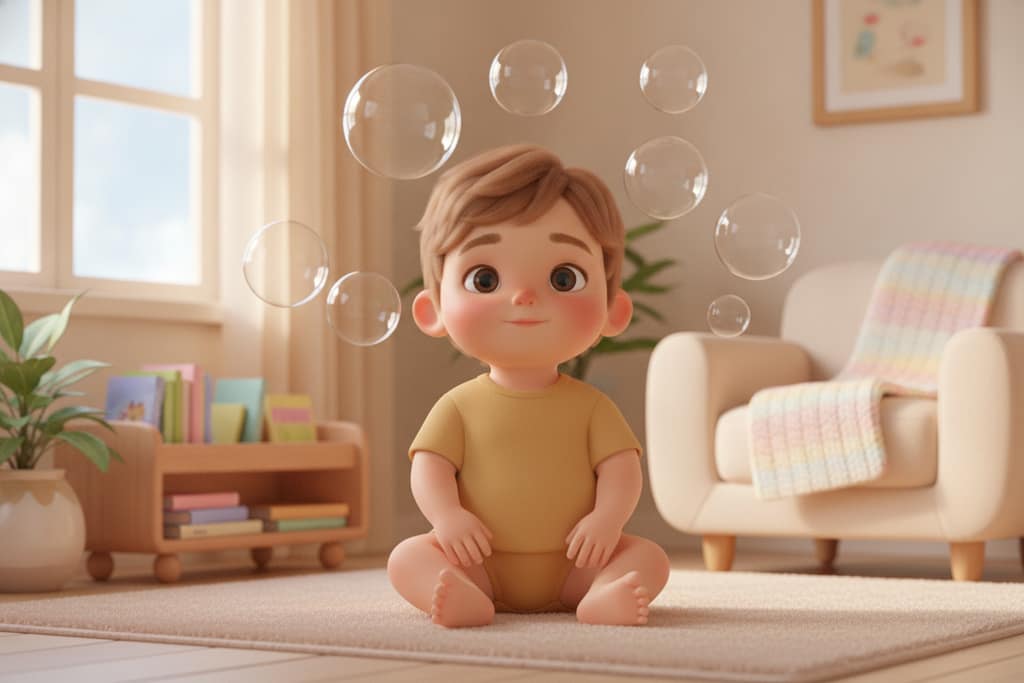Bule de săpun pentru bebe