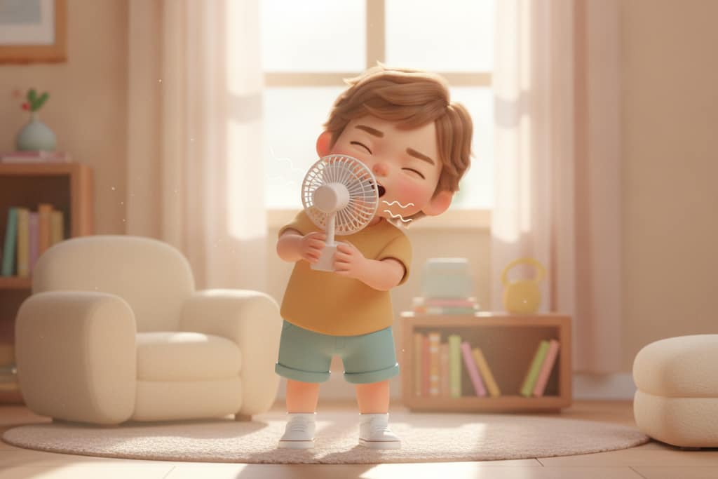 Cântăm în fața ventilatorului