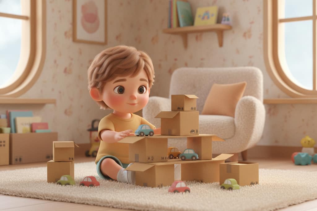 Garajul din cutii
