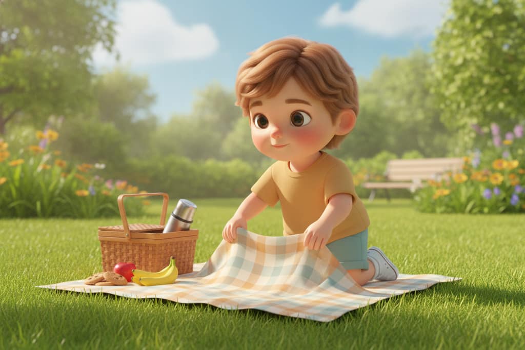 Picnic în iarbă