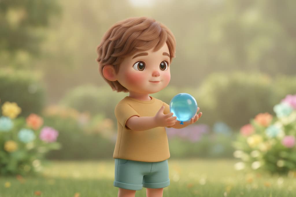 Prindem balonul cu apă
