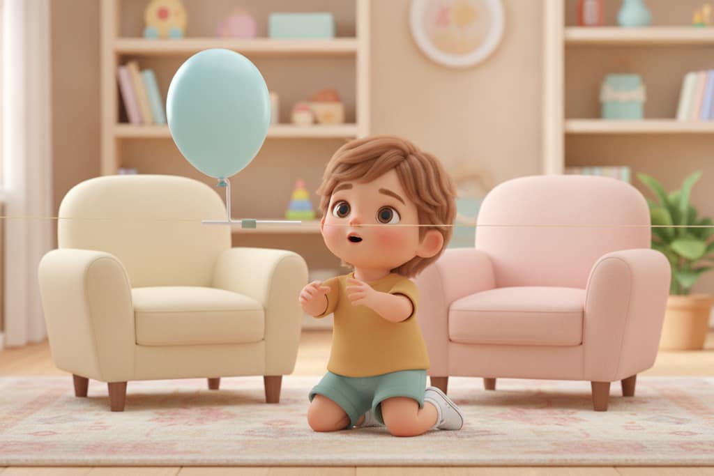 Racheta-balon pe sfoară