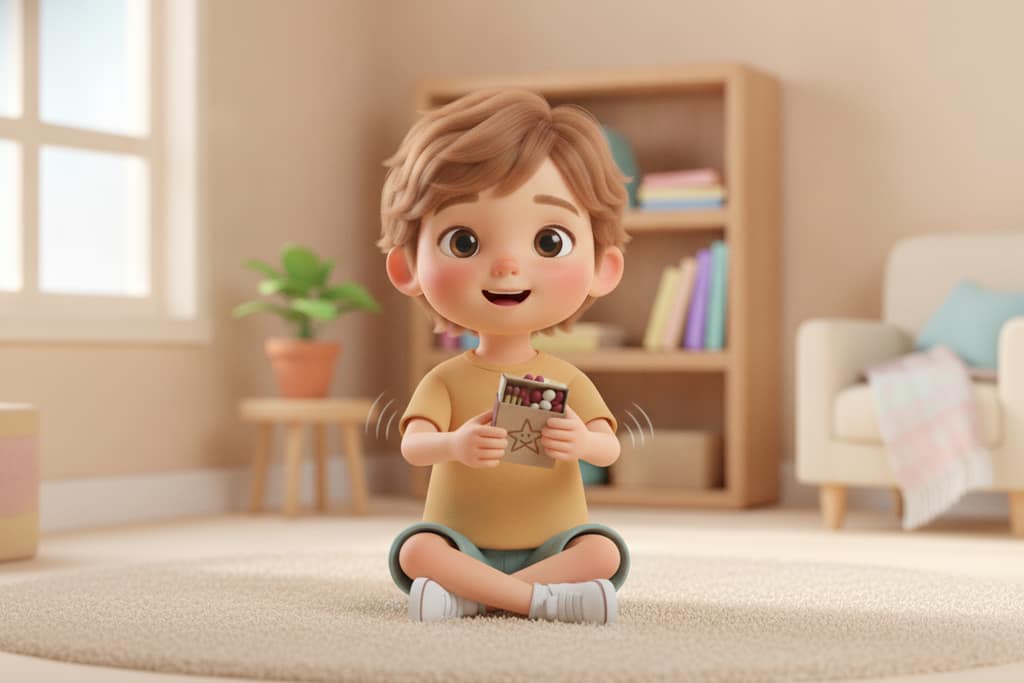 Shaker din cutie de chibrituri