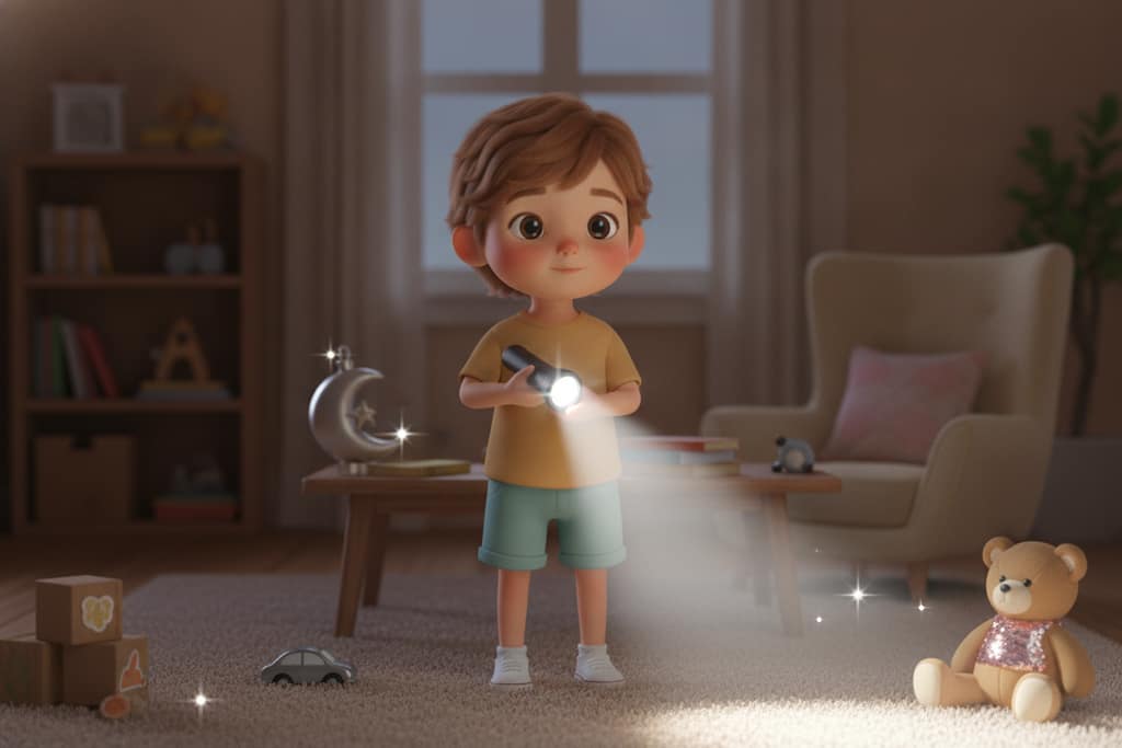 Vânătoarea de lumini în întuneric